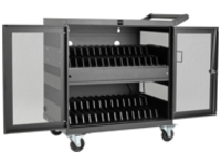 Tripp Lite 32-Port USB Charging Cart Storage Station Android Tablet iPad