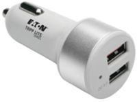 Tripp Lite Dual-Port USB Car Charger for Tablets and Cell Phones with Qualcomm Quick Charge 3.0 Technology