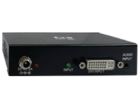 Eaton Tripp Lite series 2-Port DVI Splitter with Audio and Signal Booster, Single-Link 1080p @ 60 Hz (DVI-D F/2xF), International Plug Adapters, TAA