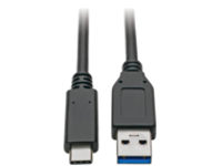 Tripp Lite USB C to USB-A Cable 3.1 10 Gbps USB-IF Cert USB Type C M/M 3ft