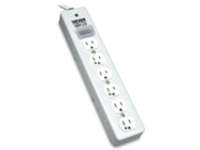 Tripp Lite Surge Protector Power Strip Medical Hospital RT Angle Plug 6 Outlet 10' Cord
