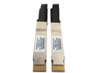 Eaton Tripp Lite Series 400G Passive Twinax Direct-Attach Cable (QSFP-DD/QSFP-DD), Black/Silver, 1 m