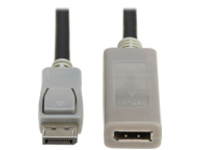 Eaton Tripp Lite Series DisplayPort Extension Cable with Active Repeater and Latching Connector (M/F), 4K 60 Hz, HDR, 4:4:4, HDCP 2.2, 15 ft. (4.6 m), TAA