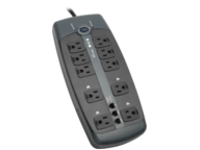 Tripp Lite Surge Protector 120V 10 Outlet RJ11 8&#x27; Cord 2395 Joule