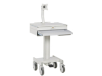 Eaton Tripp Lite Series Mobile Workstation with Monitor Arm, Casters, Locking Drawer, TAA