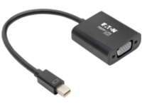 Tripp Lite Keyspan Mini DisplayPort 1.2 to VGA Adapter Active 1080p Black mDP to VGA
