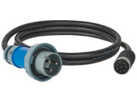Eaton - Power cable - IEC 60309 360P6W (M) to 8-pin Souriau UTG (F)