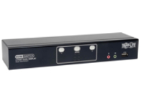 Tripp Lite 2-Port Dual Monitor DVI KVM Switch with Audio and USB 2.0 Hub