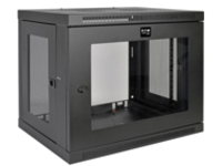 Tripp Lite 9U Wall Mount Rack Enclosure Server Cabinet w/ Acrylic Glass Front Door