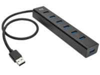 Tripp Lite 7-Port USB 3.0 SuperSpeed Hub/Splitter Portable Aluminum 5 Gbps