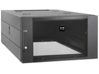 Eaton Tripp Lite Series Rack Enclosure Server Cabinet 6U Top Hat 42in Deep Doors & Sides prodLine: Tripp Lite