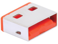Tripp Lite USB-A Port Blockers, Red, 10 Pack