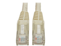 Eaton Tripp Lite Series Cat6 Gigabit Snagless Molded (UTP) Ethernet Cable (RJ45 M/M), PoE, White, 8 ft. (2.43 m)