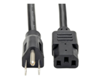 Tripp Lite 10ft Computer Power Cord Cable 5-15P to C13 Heavy Duty 15A 14AWG 10&#x27;