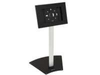 Eaton Tripp Lite Series Secure Tablet Mount Floor Stand, Height-Adjustable, Black/Silver