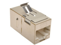 Tripp Lite Cat6a Straight Through Modular Shielded In Line Snap In Coupler