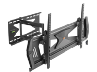 Tripp Lite Heavy-Duty Full-Motion Security TV Wall Mount for 37" to 80", Flat or Curved, UL Certified