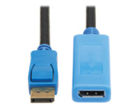 Eaton Tripp Lite Series DisplayPort Extension Cable with Active Repeater and Latching Connector (M/F), 8K 60 Hz, HDR, 4:4:4, HDCP 2.2, 9 ft. (2.7 m), TAA