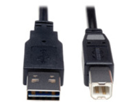 Tripp Lite 6ft USB 2.0 High Speed Cable Reverisble A to B M/M 6&#x27;