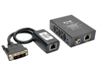 Tripp Lite DVI Over Cat5/Cat6 Video Extender Kit Transmitter Receiver 200'