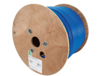 Eaton Tripp Lite Series Cat8 25G/40G Solid Core S/FTP Bulk Ethernet Cable, CMR Rated, Blue, 1000 ft. (305 m)