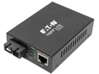 Eaton Tripp Lite Series Gigabit Multimode Fiber to Ethernet Media Converter, POE+