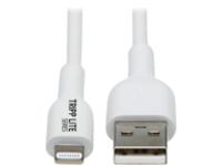 Eaton Tripp Lite Series Safe-IT USB-A to Lightning Sync/Charge Antibacterial Cable (M/M), MFi Certified, White, 3 m (9.8 ft.)