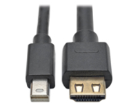Eaton Tripp Lite Series Mini DisplayPort 1.4 to HDMI Active Adapter Cable (M/M), 4K 60 Hz, 4:4:4, HDR, HDCP 2.2, 3 ft. (0.9 m)