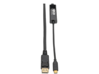 Tripp Lite USB 3.1 Gen 1 USB C to DisplayPort 4K Adapter Cable (M/M), Thunderbolt 3 Compatible, 3840 x 2160 (4K x 2K) @ 60Hz, 10ft 10' USB Type C to DP, USB-C, USB Type-C