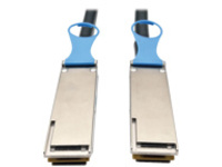 Tripp Lite 0.5M QSFP28 to QSFP28 100GbE Passive DAC Copper InfiniBand Cable 20"