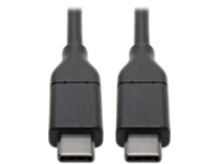 Tripp Lite USB 2.0 Hi-Speed Cable with 5A Rating, USB C to USB C (M/M) 3ft USB Type C, USB-C, USB Type-C