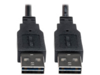Tripp Lite 6ft USB 2.0 High Speed Reversible Connector Cable Universal M/M 6'
