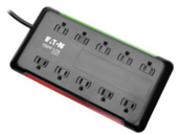 Eaton Tripp Lite Series Protect It! 10-Outlet Surge Protector, 6 ft. Cord, 2880 Joules, Black Housing