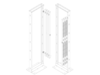 Tripp Lite PDU Mounting Bracket Accessory Kit 2-Post 4-Post Open Frame Rack