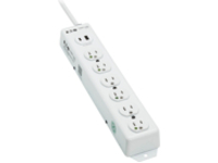 Eaton Tripp Lite Series UL 1363 Medical-Grade Power Strip, 6 Hospital-Grade Outlets, USB Charging, Safety Covers, Antimicrobial, 2 ft. Cord
