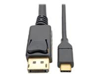 Eaton Tripp Lite Series USB-C to DisplayPort Cable, 4K @ 60Hz, Thunderbolt 3, USB Type C, USB Type-C, USB-C, 3 ft. 3&#x27;