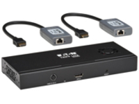 Eaton Tripp Lite Series DisplayPort to HDMI 2-Port Multi-Monitor Splitter/Extender Kit 8K/4K 60Hz DP 1.4 TAA