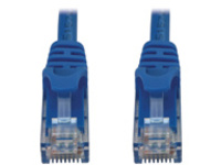 Eaton Tripp Lite Series Cat6a 10G Snagless Molded UTP Ethernet Cable (RJ45 M/M), PoE, Blue, 2 ft. (0.6 m)
