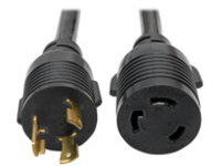 Tripp Lite Heavy-Duty Power Extension Cord, 30A, 10 AWG (NEMA L6-30P to NEMA L6-30R), Locking Connectors, 14 ft.
