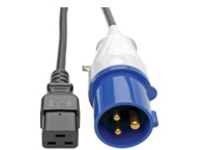 Tripp Lite 10ft Power Cord Extension Cable IEC309 to C19 Heavy Duty 16A 10'