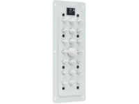 Eaton Tripp Lite Series SmartRack Cable Entry Gland Plate for NEMA-Rated Enclosure Cabinets, 21-Port Membrane