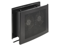 Eaton Tripp Lite Series Wiring Closet Exhaust Fan, 475 CFM, NEMA 5-15P Input, Black