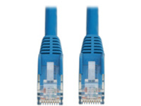 Eaton Tripp Lite Series Cat6 Gigabit Snagless Molded UTP Ethernet Cable (RJ45 M/M), PoE, LSZH, Blue, 0.5 m (1.6 ft.)