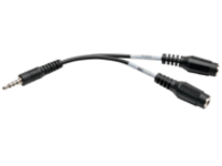 Tripp Lite 6in Audio Splitter 2x3 Position to 4-Position 3.5mm 6"