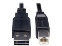 Tripp Lite 10ft USB 2.0 High Speed Cable Reverisble A to B M/M 10&#x27;