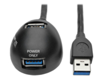 Tripp Lite 6ft 2-Port USB 3.0 SuperSpeed Desktop Extension Cable M/F 6'