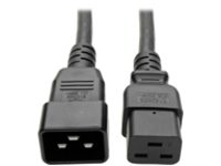 Tripp Lite 6ft Power Cord Extension Cable C19 to C20 Heavy Duty 20A 12AWG 6&#x27;