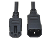 Tripp Lite 2ft Computer Power Cord Cable C14 to C15 Heavy Duty 15A 14AWG 2'