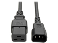 Tripp Lite 2ft Power Cord Extension Cable C19 to C14 Heavy Duty 15A 14AWG 2'