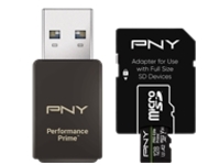 PNY MF P-SDU128V32200PEPKIT-GE 128G uSDXC UI-U3 V30 A2 R200 W150 Retail